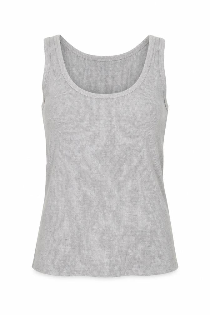 Womens UK Size 12 Atmosphere Grey Basic Tank