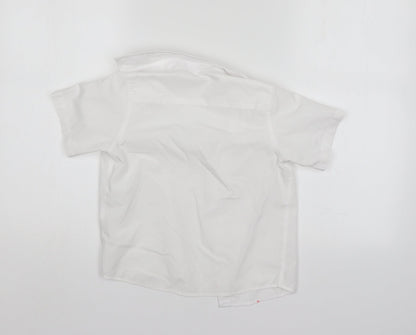 TU Girls White   Basic Button-Up Size 5 Years
