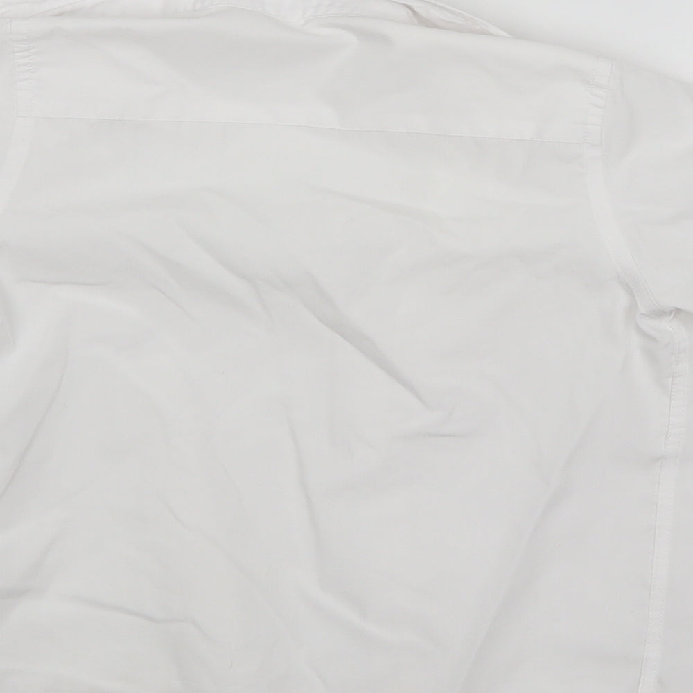 TU Girls White   Basic Button-Up Size 5 Years