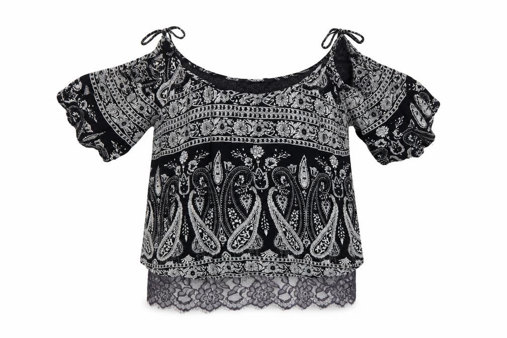 Womens UK Size 6 Select Black Basic Blouse