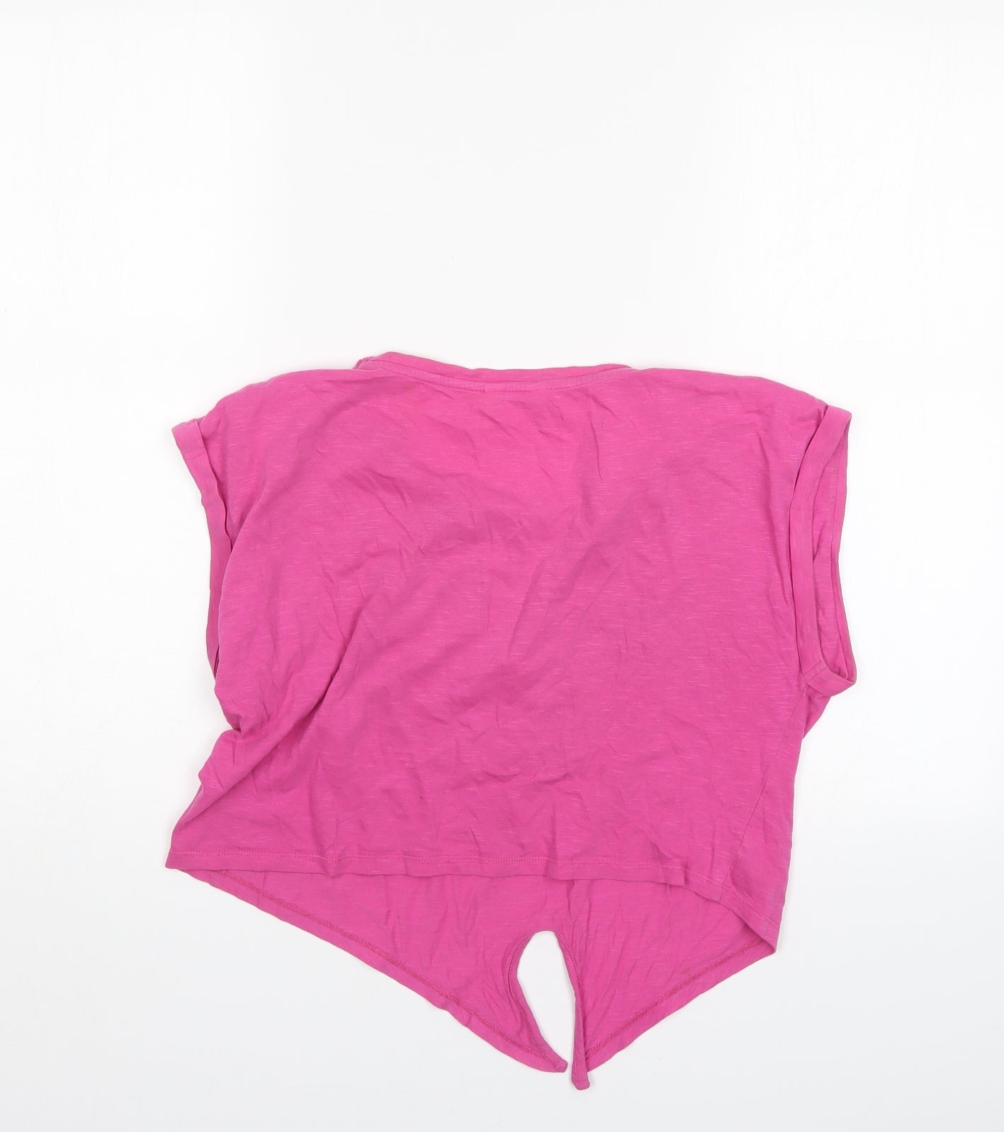 Kylie Girls Pink   Wrap T-Shirt Size 13 Years