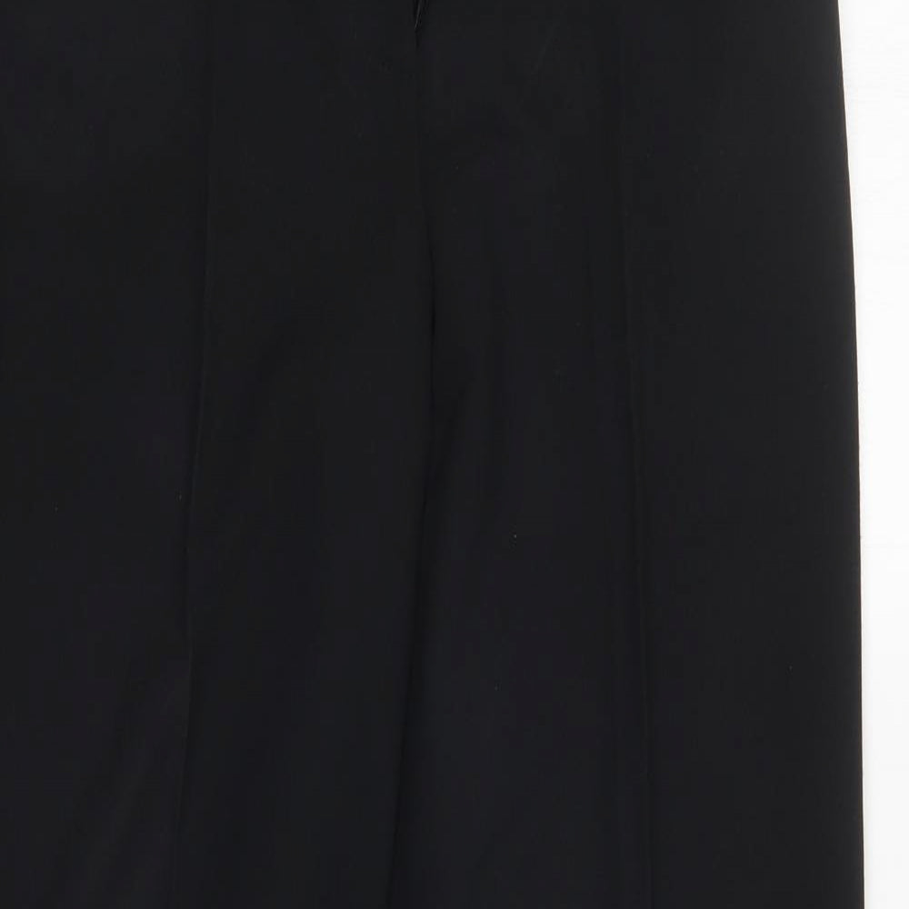 Womens UK Size 14 Dunnes Regular Fit  Black Trousers