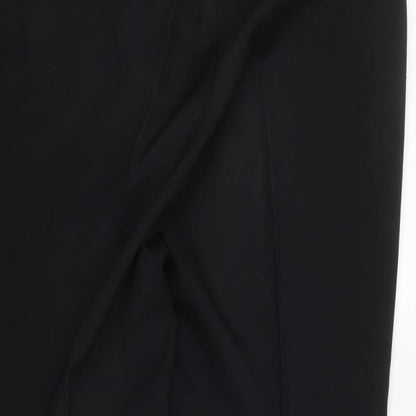 Womens UK Size 14 Dunnes Regular Fit  Black Trousers
