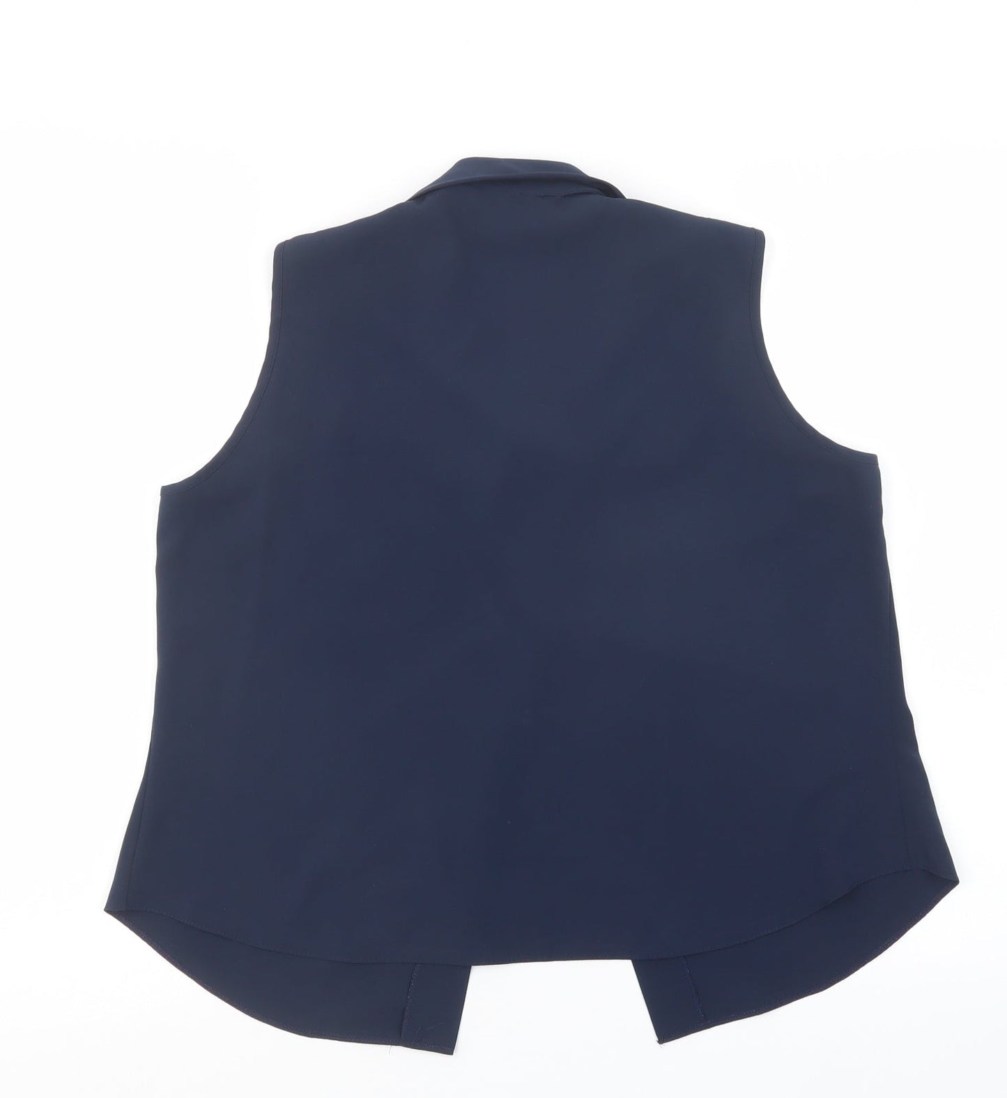 Jamie Oliver Womens Blue   Basic Button-Up Size 14