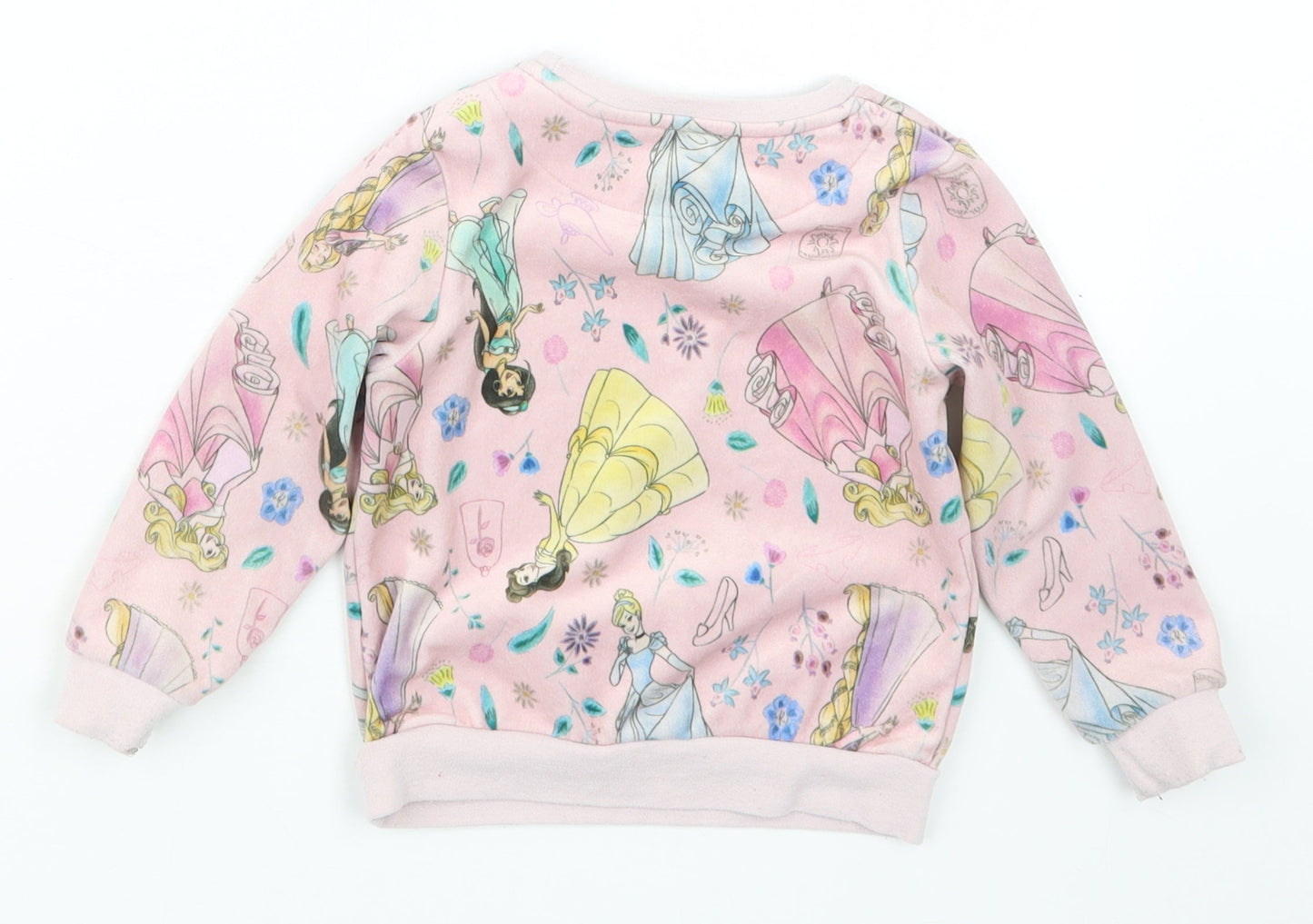 George Girls Pink Geometric  Babydoll Pyjama Top Size 18-24 Months  - Disney Princess