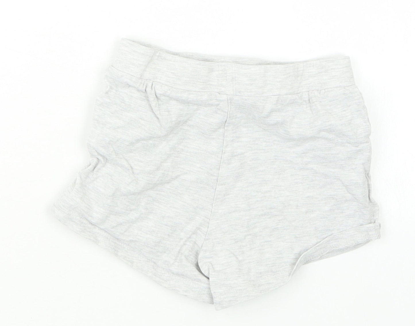 George Girls Grey   Boyfriend Shorts Size 2-3 Years