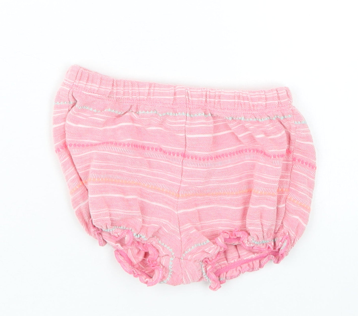 H&M Girls Pink   Cropped Trousers Size 12 Months
