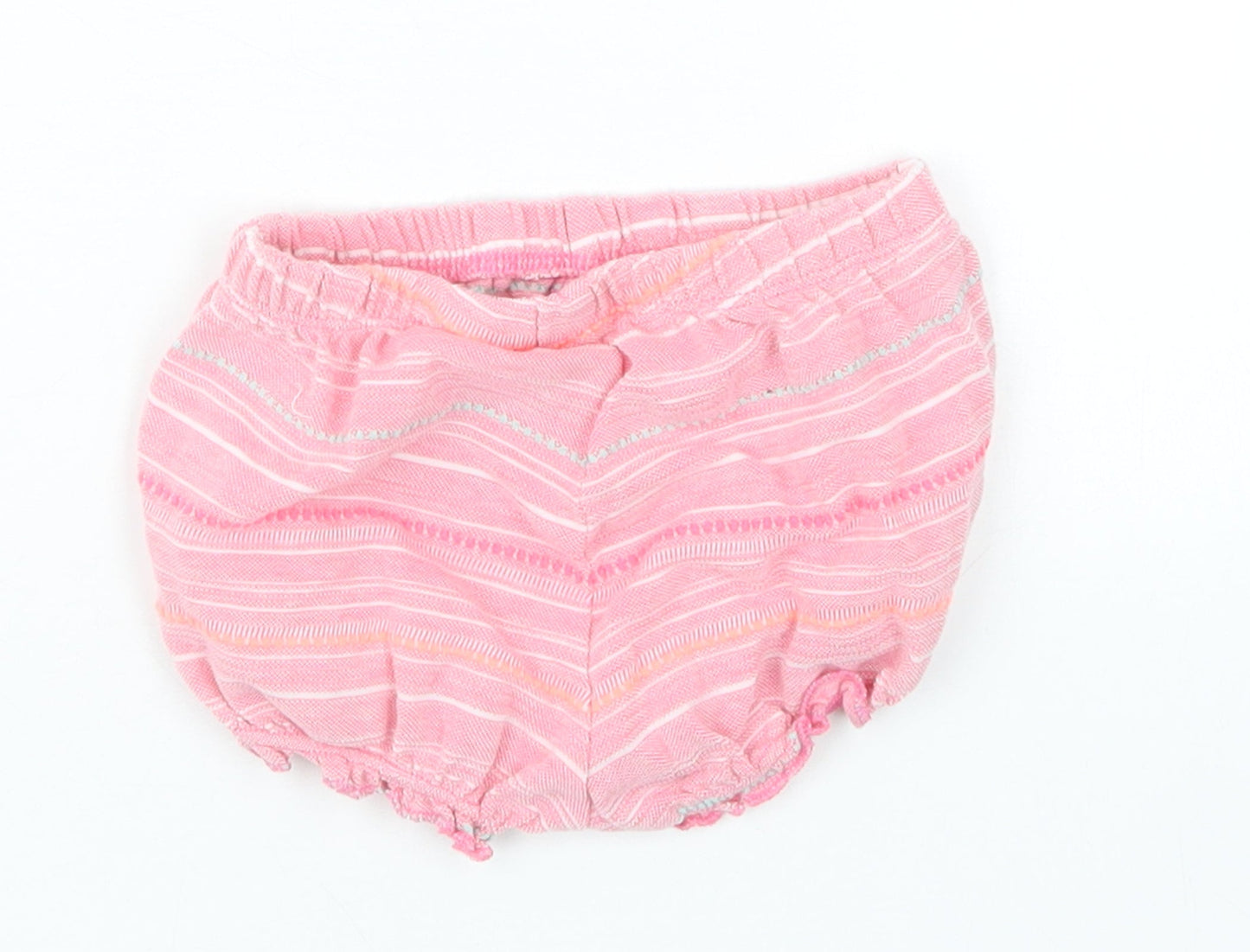 H&M Girls Pink   Cropped Trousers Size 12 Months