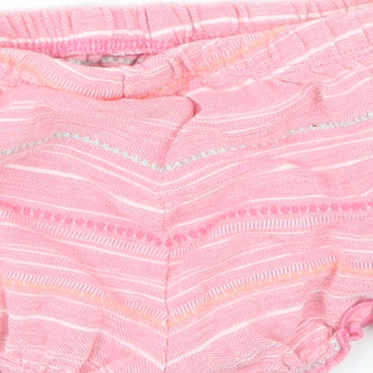 H&M Girls Pink   Cropped Trousers Size 12 Months