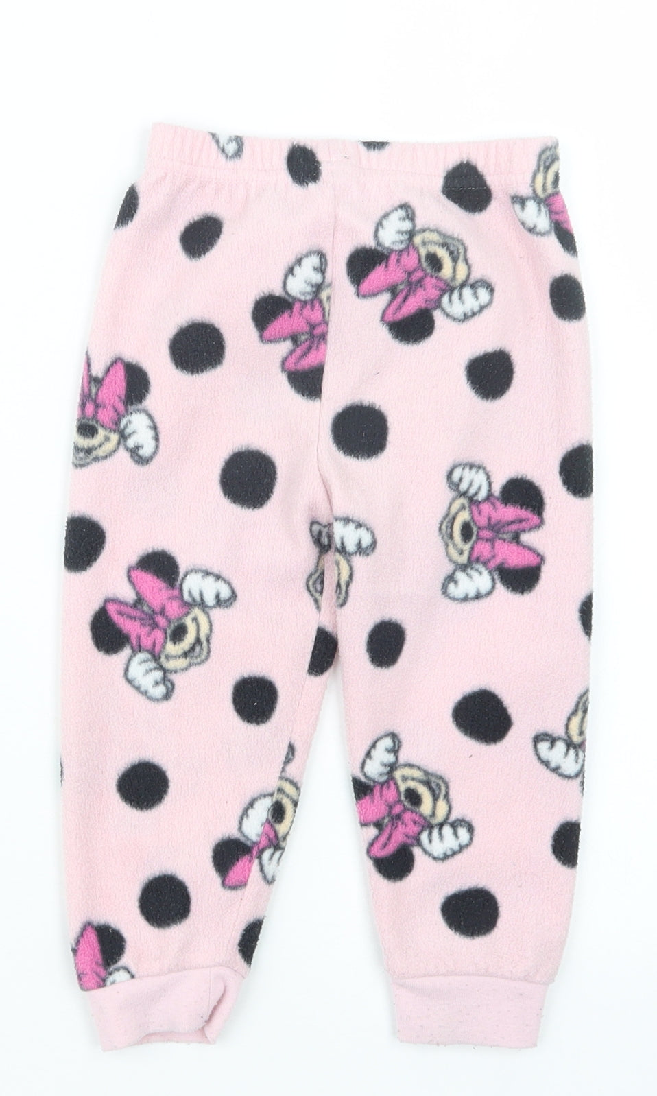 Primark Girls Pink Geometric  Capri Pyjama Pants Size 18-24 Months  - Minnie Mouse