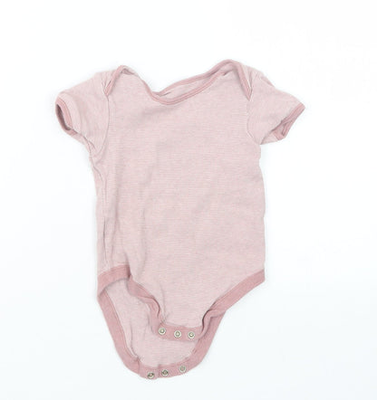 George Boys Purple Striped  Babygrow One-Piece Size 18-24 Months