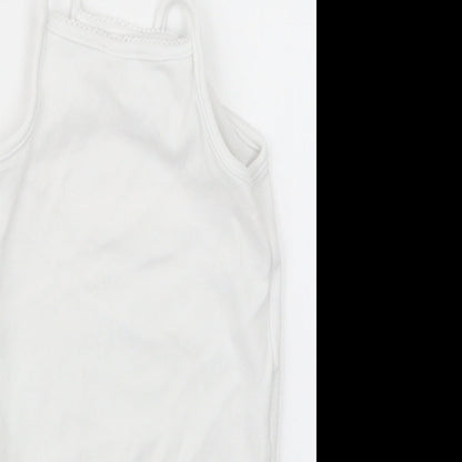 George Baby White   Babygrow One-Piece Size 12-18 Months