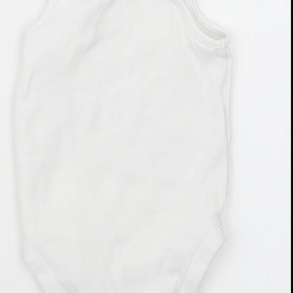 George Baby White   Babygrow One-Piece Size 12-18 Months