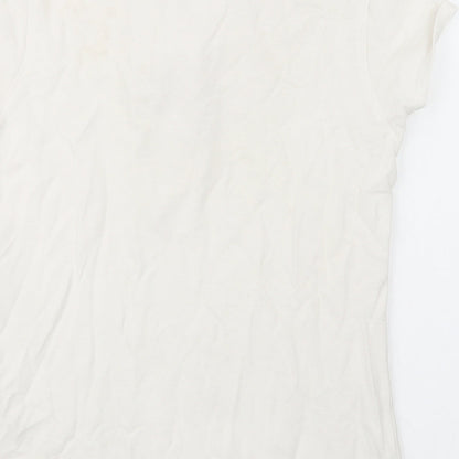 George Girls White   Basic Polo Size 11-12 Years
