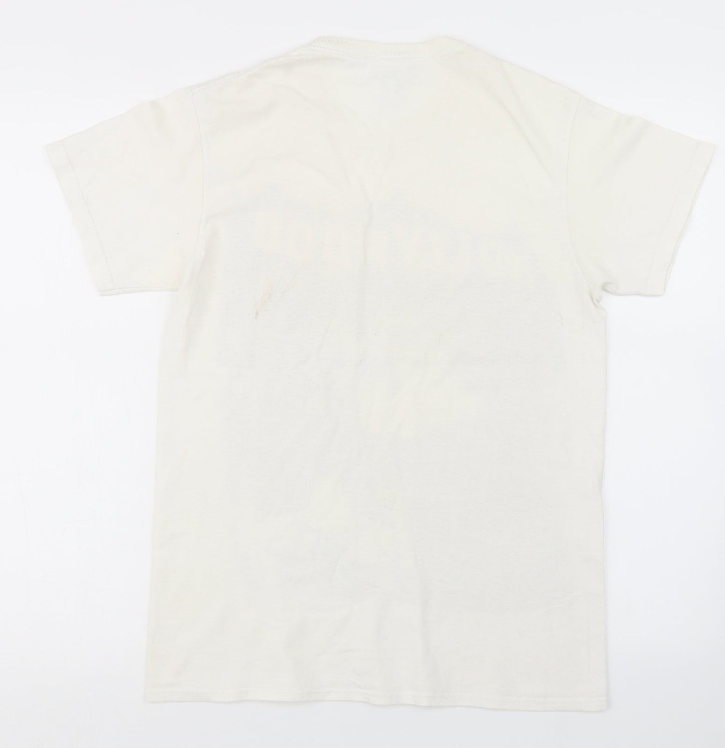 Mens UK Size S Delta White  T-Shirt