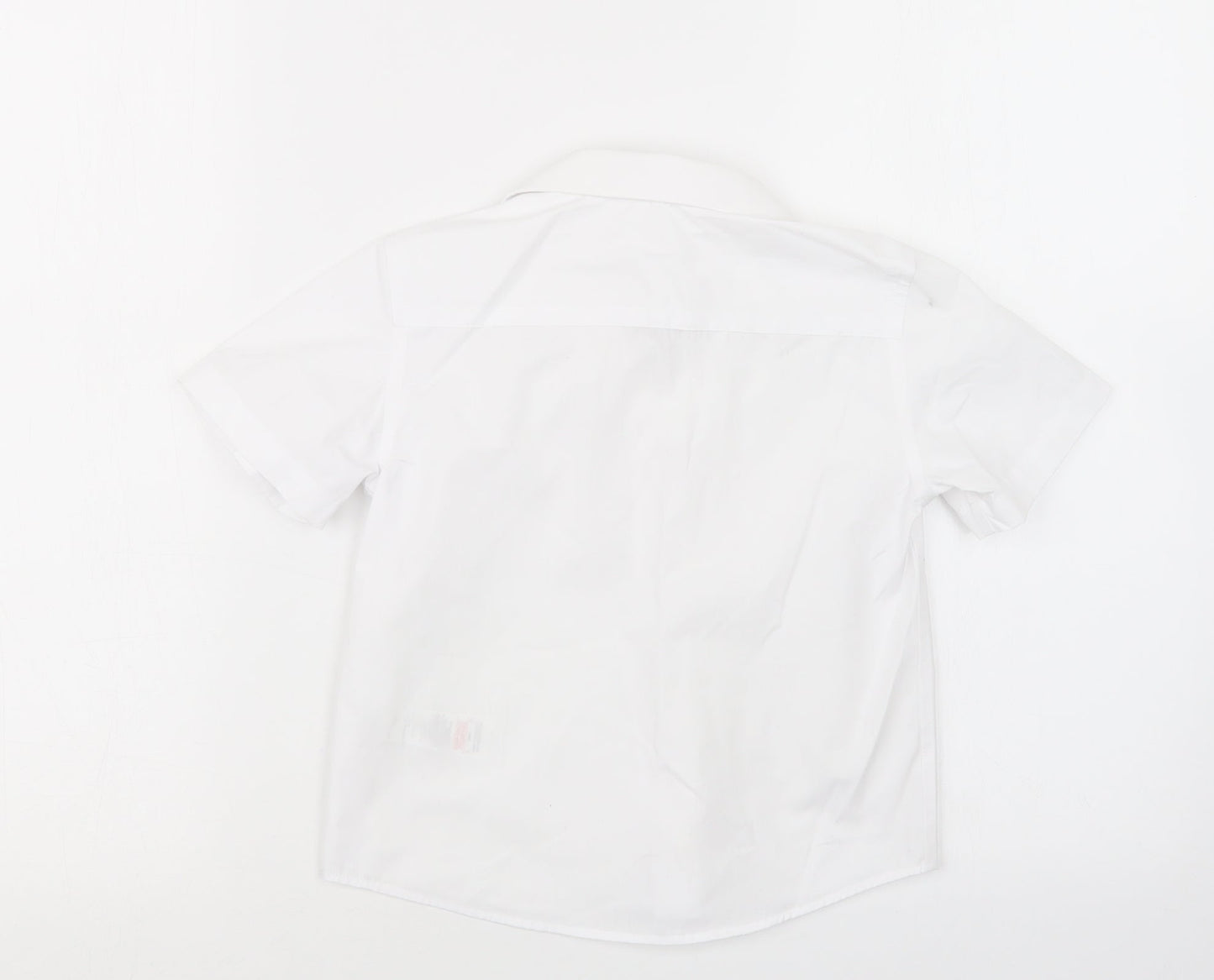 Lily & Dan Boys White   Basic Button-Up Size 4-5 Years