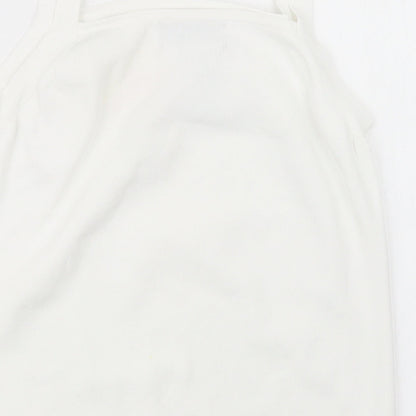 Joseph A. Womens White   Basic Tank Size M