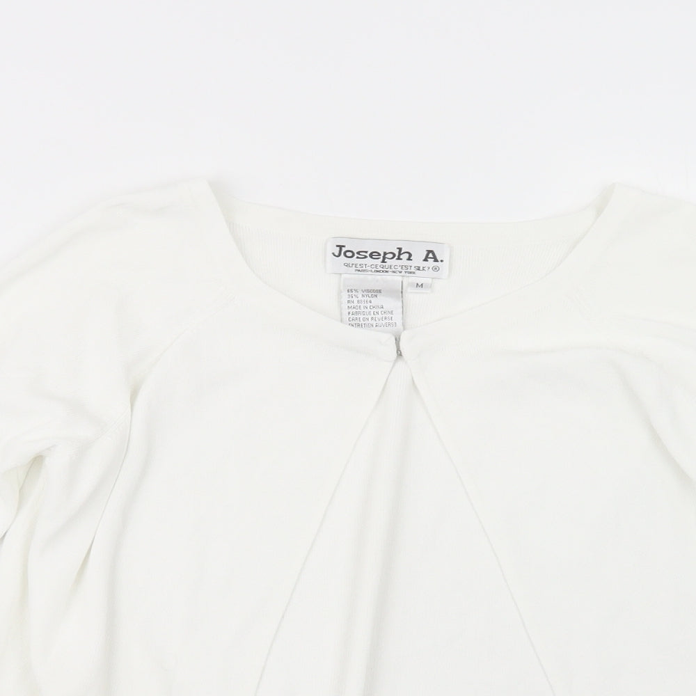 Joseph A. Womens White   Cardigan Jumper Size M