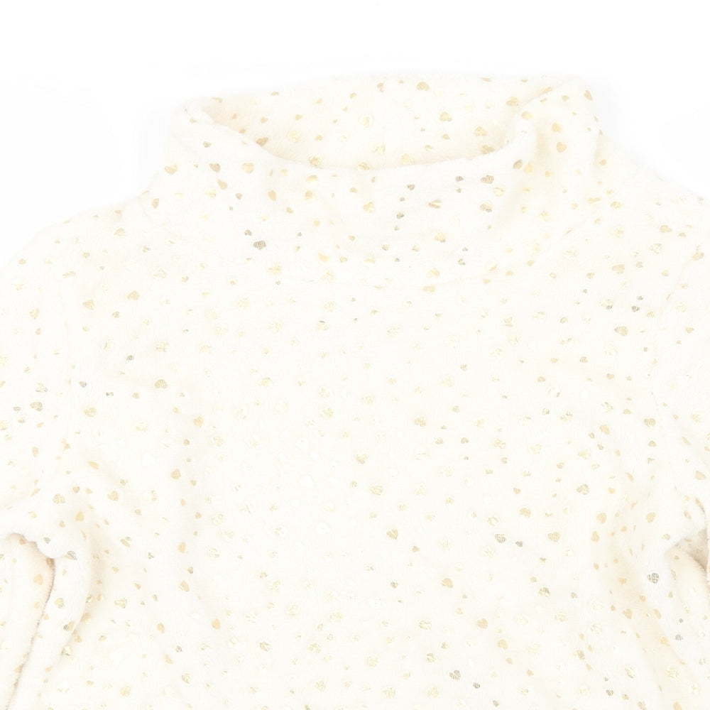 TU Womens Ivory Geometric  Top One Piece Size 10