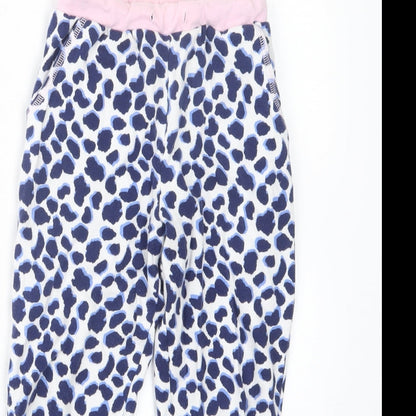 John Lewis Girls Blue Geometric  Cami Pyjama Pants Size 6 Years