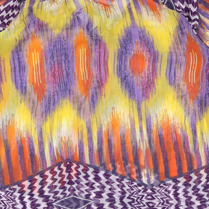 Womens UK Size 10 Atmosphere Multicoloured Basic Blouse