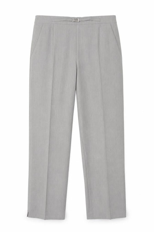 Womens UK Size 14 Just Elegance Regular Fit  Grey Trousers
