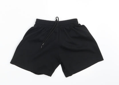 Medallion Boys Black   Sweat Shorts Size M - Waist 18in; Inside  leg 4in