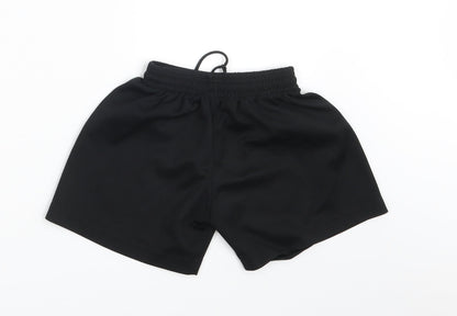 Medallion Boys Black   Sweat Shorts Size M - Waist 18in; Inside  leg 4in