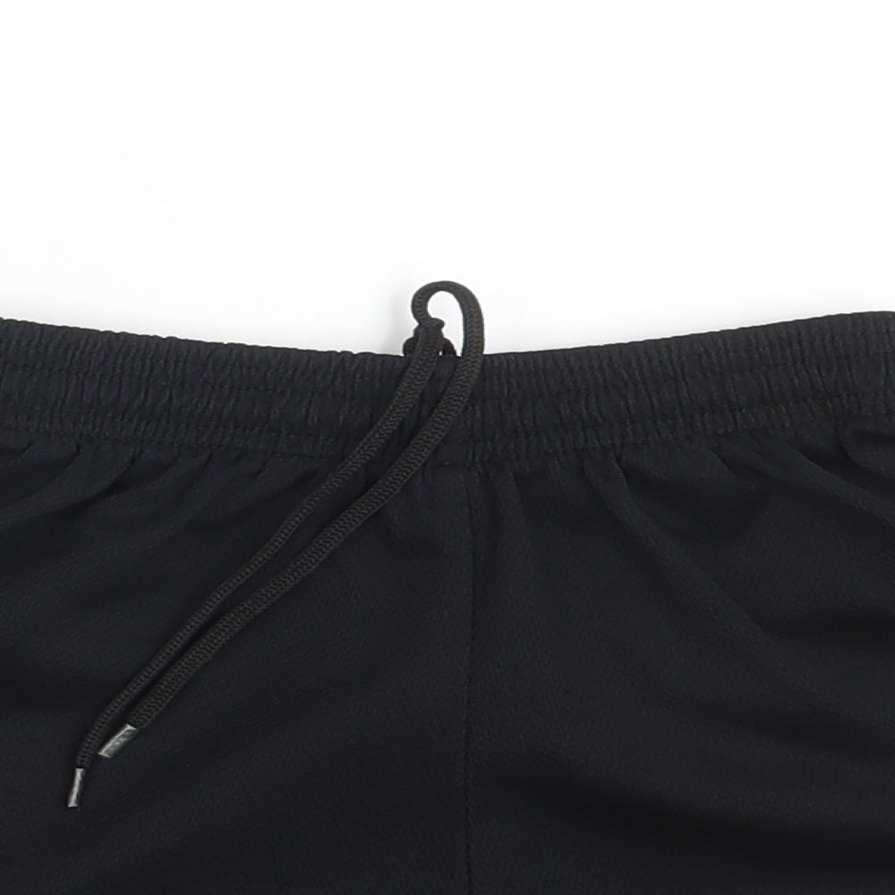 Medallion Boys Black   Sweat Shorts Size M - Waist 18in; Inside  leg 4in