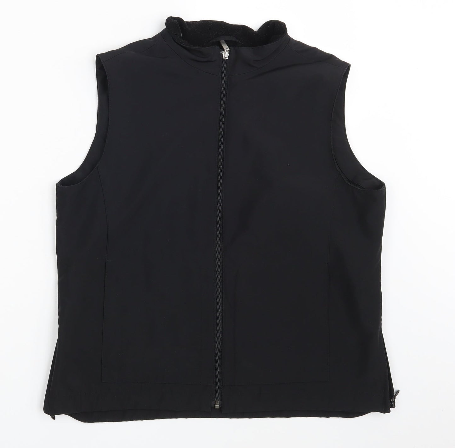 Womens UK Size 14 NEXT Black Full Zip Jumper