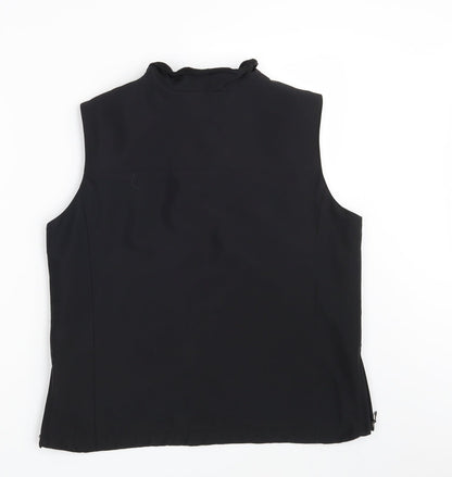 Womens UK Size 14 NEXT Black Full Zip Jumper