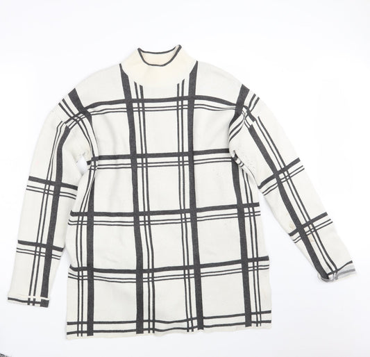 Womens UK Size 12 Topshop White Pullover Jumper