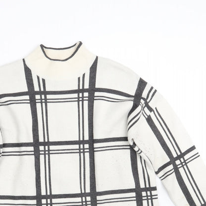 Womens UK Size 12 Topshop White Pullover Jumper