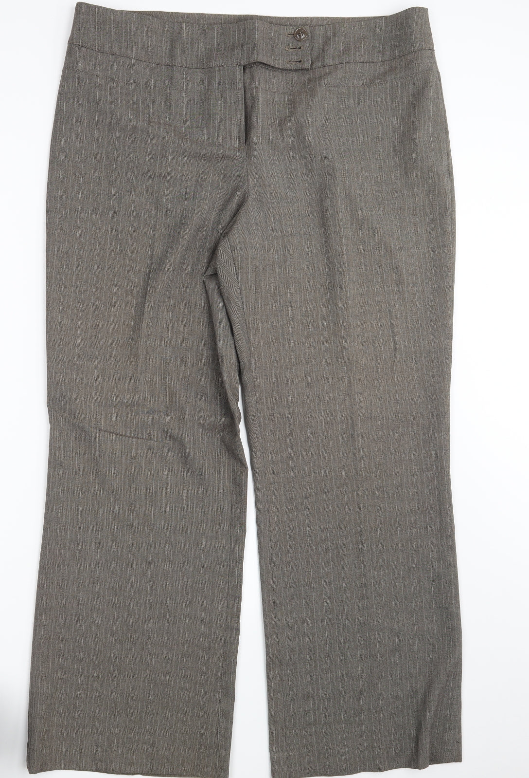 Womens UK Size 16 NEXT Regular Fit  Beige Trousers