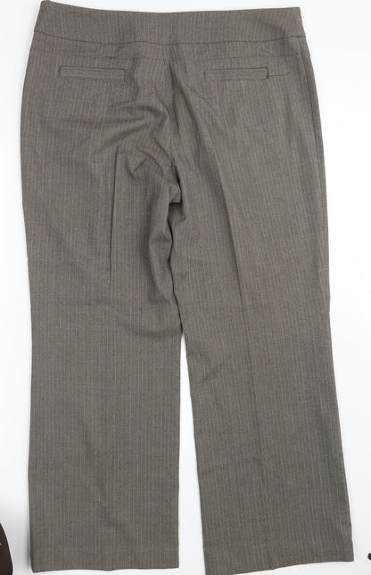 Womens UK Size 16 NEXT Regular Fit  Beige Trousers
