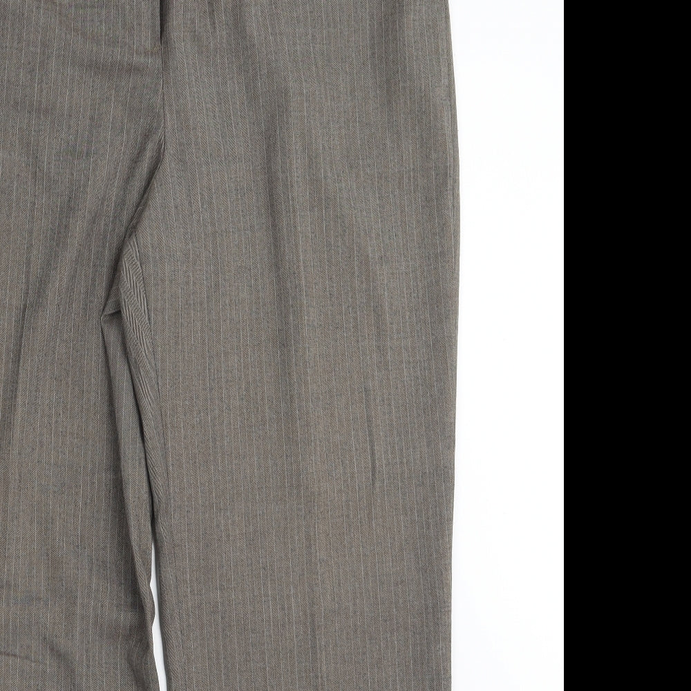 Womens UK Size 16 NEXT Regular Fit  Beige Trousers