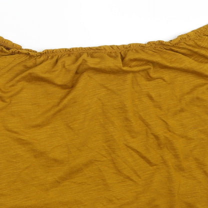 Matalan Womens Yellow   Basic Blouse Size 14