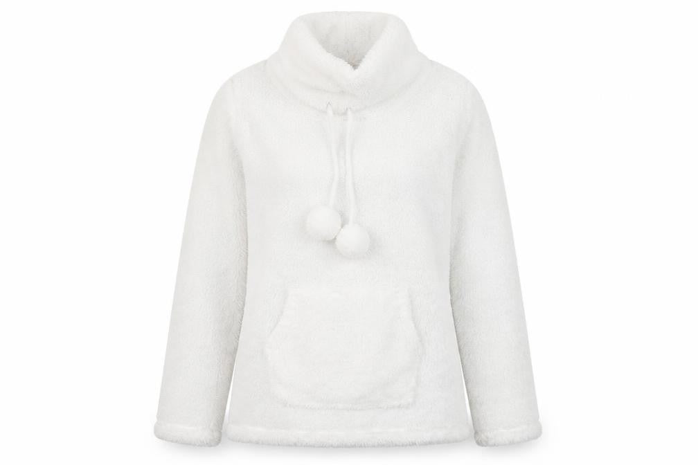 Womens UK Size S TU White Pullover Jumper