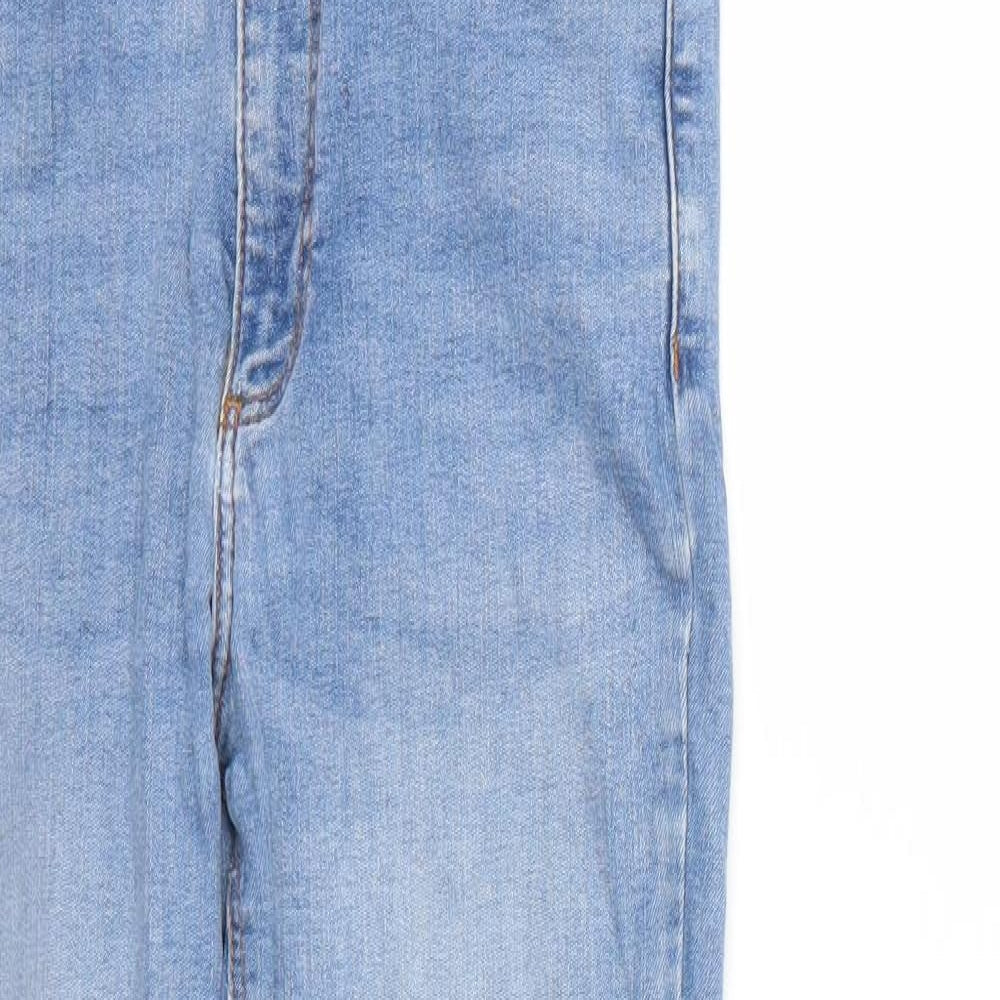 Denim & Co. Womens Blue   Skinny Jeans Size 10 L26 in