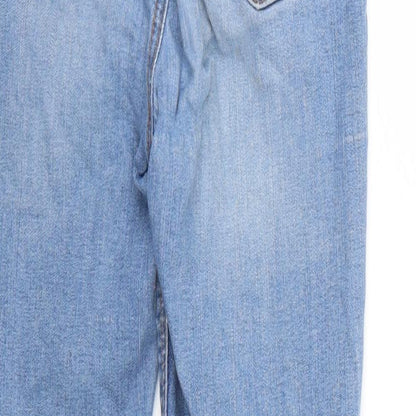 Denim & Co. Womens Blue   Skinny Jeans Size 10 L26 in