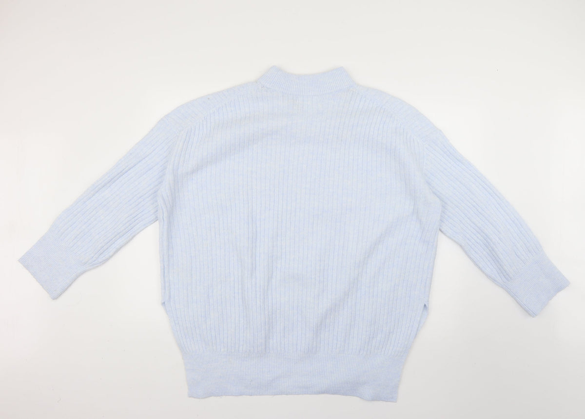 Womens UK Size S H&M Blue Pullover Jumper