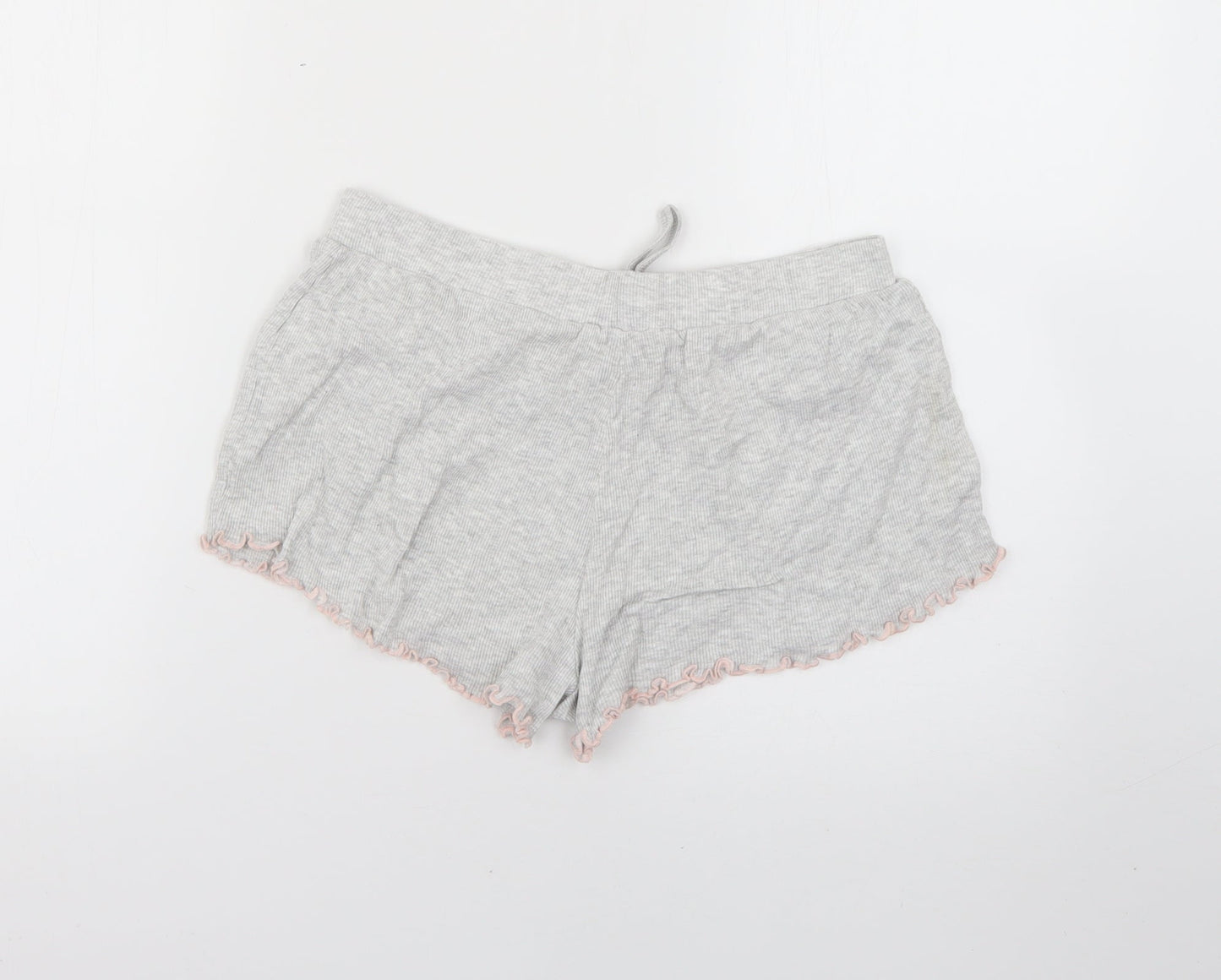 New Look Womens Grey   Cut-Off Shorts Size S