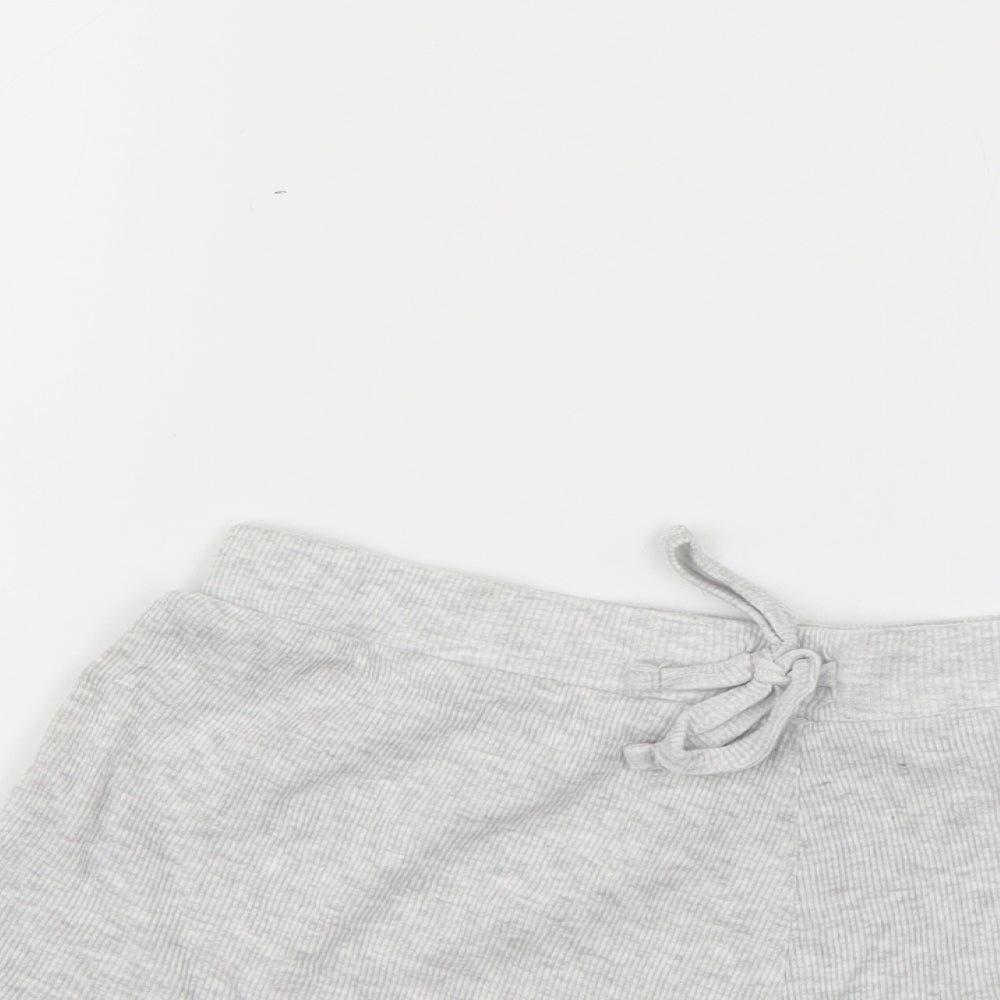 New Look Womens Grey   Cut-Off Shorts Size S