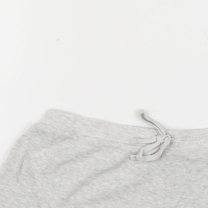 New Look Womens Grey   Cut-Off Shorts Size S