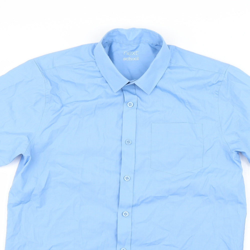 NEXT Boys Blue   Basic Button-Up Size 13 Years
