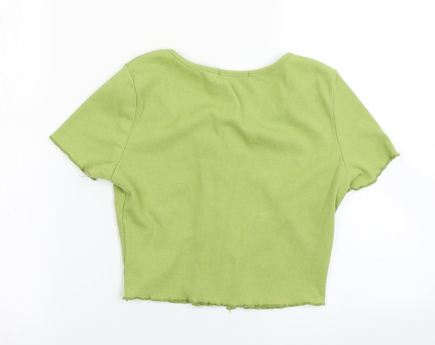 SheIn Womens Green  Knit Cardigan Jumper Size XS