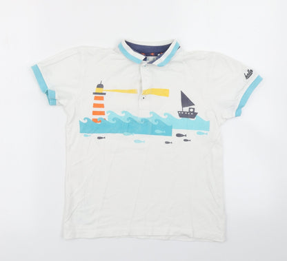 Cool Club Boys White   Basic Polo Size 8 Years