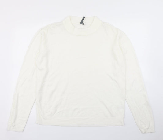 Womens UK Size 16 Originals White Pullover Jumper