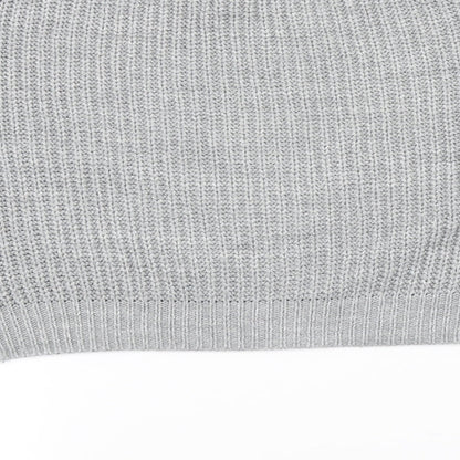 Womens UK Size S Missguided Grey Pullover Jumper