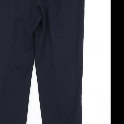 Womens UK Size 10 Dorothy Perkins Regular Fit Dress Pants Blue Trousers
